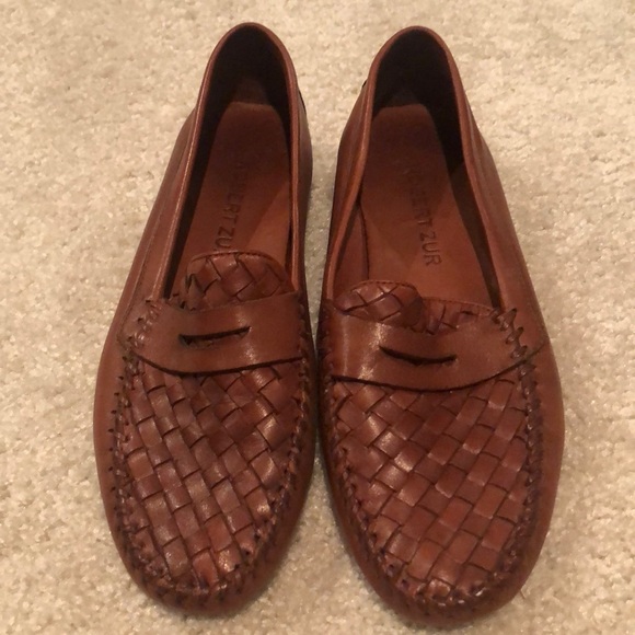 Robert Zur Petra Leather Loafers Size 